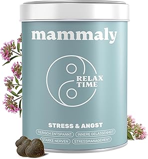 Beruhigungsmittel für Hunde – 60 Snacks (175g) Relax Time von mammaly – Entspannungs- & Anti-Str…