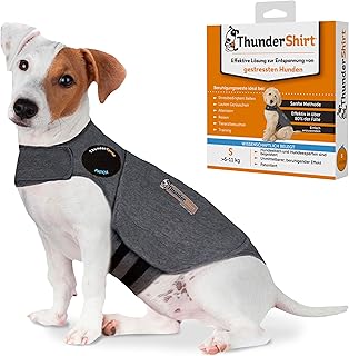 Petlife Thundershirt Hundemantel, Größe S, grau