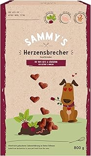 Sammy´s Herzensbrecher | Fein gebackene Snacks für Hunde | Schonend im Ofen gebacken | Mit Rote…