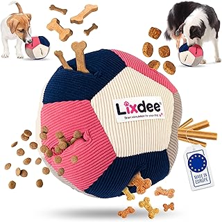 Schnüffelball für Hunde – Intelligenzspielzeug mit 4 Schwierigkeitsstufen – Interaktives Hu…