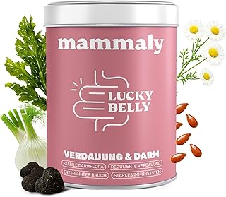 9-in-1 Probiotika für Deinen Hund – Lucky Belly 60 Drops (175g) von mammaly – Bei Magenprobleme …