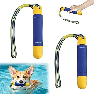 Hundespielzeug Wasserspielzeug Hund 2 Stück Schwimm Spielzeug für Hunde mit Nylon Rope Schwimm …