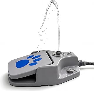 Trinkbrunnen für Hunde – Interaktives Wasserspielzeug Hund mit drei Sprühstufen – Wasserspi…