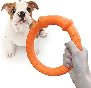 LaRoo Hund Frisbee Hundefitness Ring,Wasserspielzeug Unzerstörbare Float Hunde Disc Flugscheibe …