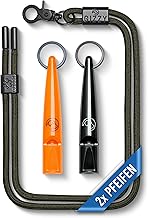 GIZZY® 2X Hundepfeife lauter & weitreichender Pfeifton I 2X Hundepfeifen ideal als Erziehungshil…