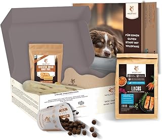 Wildfang® Paket Willkommen Puppy für mittelgroße Hunde, Welpen, Starterset für Welpen, Welpen…