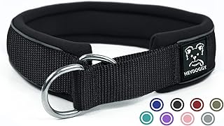 Weich Neopren Gepolstert Hundehalsband (4cm Breite) Reflektierend Hund Halsband mit Robust Nylon …