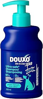 DOUXO Skin & Coat SPA – Ultra-Safe* Shampoo gegen Geruch für Hunde, 250 ml, reinigt die Haut u…