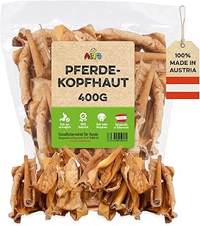 ALTO – Premium Pferdekopfhaut für Hunde – Hypoallergene Hunde Kauartikel – Hundeleckerli für Al…