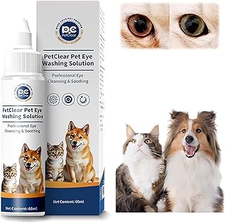 PetClear augentropfen Hunde und Katzen lindern Augenjucken und Reizungen, Symptome und Allergien….