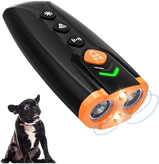 HOPFROG Antibell für Hunde,Wiederaufladbares Antibell für Kleine Mittel Große Hunde