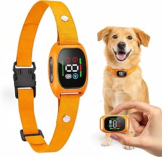 Haustierfreundliches Trainingshalsband – Antibellhalsband Für Hunde, Das Übermäßiges Bellen R…