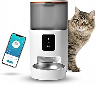 Futterautomat, Automatischer Futterspender für Katze und Hund, 3L – WiFi