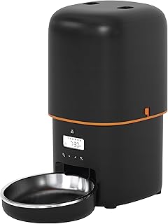 EMOS – Futterautomat 4 l – Pet Care Futterspender – Trockenfutter Automat für Katze & Hund mit P…
