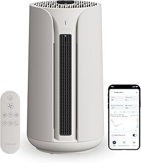 BLUEAIR 3-in-1 Luftreiniger: Kühlen, Heizen, Reinigen – HEPA Silent Luftreiniger für Zuhause,…