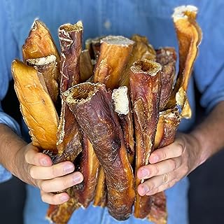 BREERs getrocknete Rinderkopfhaut für Hunde 25cm, 1kg Belohnung-Snack getreidefrei, Deutsche Her…