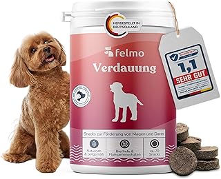 Verdauungs-Snacks für Hunde – Mit Bierhefe & Insekten-Vollfett – Prebiotische Snacks für Darm-B…
