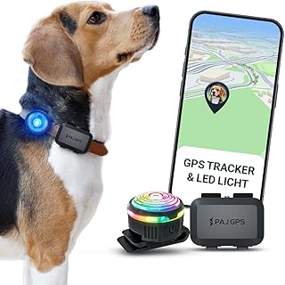 PAJ GPS Tracker Mini für Hunde 4G – inkl. 3 Monate Premium ABO – Weglaufalarme + Live-Ortung in …