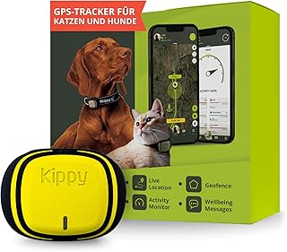 Kippy – GPS Tracker Halsband Evo für Hunde und Katzen – Gesundheits- und Aktivitäts-Tracker…