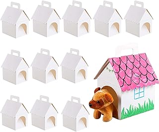 Adopt A Puppy Party Geschenkboxen, Süße Leere Partygeschenkboxen in Hausform Mit Tür Und Griff…