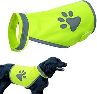 Sicherheitsweste für Hunde, reflektierend, hohe Sichtbarkeit, Kleidung für kleine und große Hu…