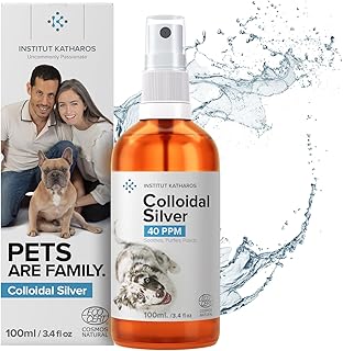 Kolloidales Silberspray von höchster Qualität für Haustiere, Silberspray für Tiere (Hund, Kat…