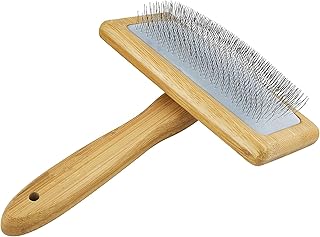 Premium Hundebürste und Katzenbürste Fellpflege, Hundebürste Holz,Hundebürste für Knoten & U…