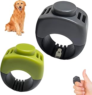 Menibeuty 2 Stück Klicker Hund, Training Ring, 21mm und 19mm, Clicker Hund & Klicker Katze Train…
