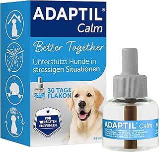 ADAPTIL Calm Nachfüller| Beruhigendes Produkt für Hunde | 48ml Flakon für die Steckdose | Anti…