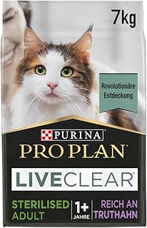 Pro Plan LIVECLEAR STERILISED ADULT reich an Truthahn, 1er Pack (1x 7kg)