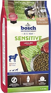 bosch HPC Sensitive Lamm & Reis | Hundetrockenfutter für ernährungssensible Hunde aller Rassen …
