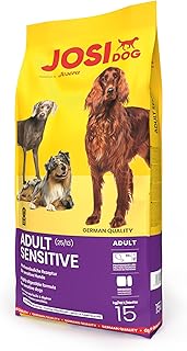 JosiDog Adult Sensitive (1 x 15 kg) | Adult | Premium Trockenfutter für empfindliche Hunde | bes…