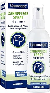 Canosept Zahnpflegespray für Hunde 100ml – Zahnsteinentferner Hund – Dentalspray für Hunde Zahn…