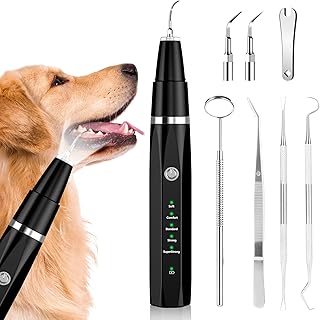 Ni-SHEN Hundezahnreinigungsset, Ultraschall-Zahnreiniger für Haustiere, Zahnpflege für Hunde un…