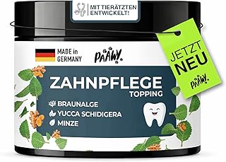 Dental Pulver für Hunde – 9-in-1 Wirkstoff-Komplex Made in Germany – Zahnsteinentferner & Anti-M…