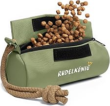 Rudelkönig Futterbeutel für Hunde – Apportierbeutel für Hundetraining – Robuster Futterdummy f…