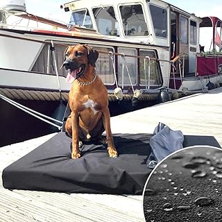tierlando Quick-Cover! Schonbezug Spannbettlaken High-Tech Stoff | wasserabweisend | Hundebett Hu…