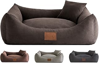 Sofa Sun. 6 Größen, 4 Farben. Hundebett, Hundekissen, Hundesofa,Hundekorb. (M-80×60, Graphit)