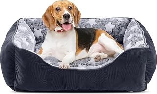 FURTIME Hundebett Mittelgroße Hunde, Hundekorb Waschbar Hundekörbchen rutschfeste, Hundebetten …