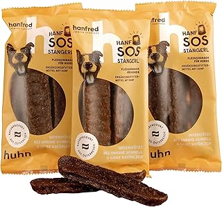 Beruhigungsmittel für Hunde – Hanfred SOS Stangerl mit Hühnerfleisch, Anti-Stress Snacks bei …