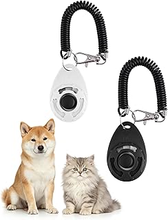 Hundeklicker 2 Stück, Clicker Hund für Training, Tiertraining | Clicker Katze, Hundetraining Zu…