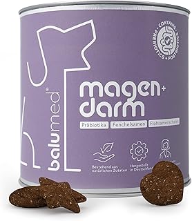 Snacks Magen+Darm hochkonzentriert mit Fenchelsamen & Flohsamenschalen für Hund, Leckerli mit Pr…