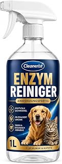 1L Enzymreiniger Spray – Mikrobiologischer Geruchsentferner & Fleckenentferner, Katzenurin & Hund…