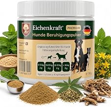 Hunde Beruhigungs Pulver – Beruhigung Pulver bei Stress, Angst, Reisen, Silvester Gewitter, nat…