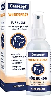 Canosept Wundspray für Hunde 75ml – Zur Reinigung und Pflege von Wundbereichen – Optimale Wundve…