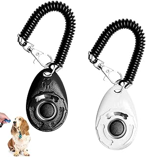 2 Stück Klicker Hund, Clicker Hund, Clicker Katze, Hundeklicker, Hunde Clicker, für Welpen Verh…