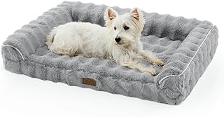COZY KISS Orthopädisches Hundebett Ergonomisches Hundesofa – 91x16x68 cm Hundecouch mit Eierför…