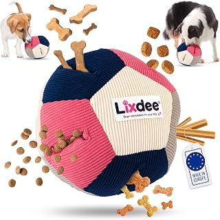 Schnüffelball für Hunde – Intelligenzspielzeug mit 4 Schwierigkeitsstufen | Interaktives Hund…