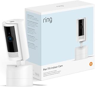 Bewegliche Ring-Innenkamera (Pan-Tilt Indoor Camera) von Amazon | Plug-in-Sicherheitskamera für …
