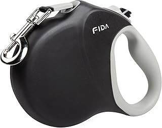 Fida 8m/26FT Hundeleine, verknotungsfrei Rollleine für mittelgroße/große Hunde, robuste Leine …